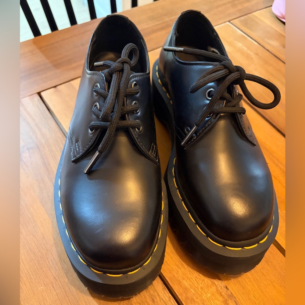 Dr. Martens Black Leather Shoes